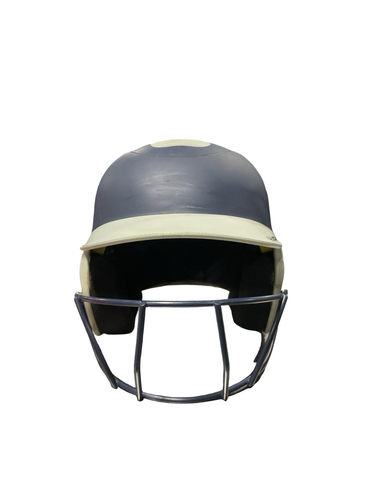 Used BoomBah NAVY/GREY HELMET 6 1/4-7 Batting Helmet w/Mask Navy Blue One Size 11834-S000056942