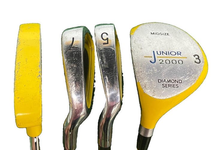 SPEQ Junior Golf Set 3 Wood,5,7,Putter LH Youth Graphite 5i 30" For 48" Tall Kid