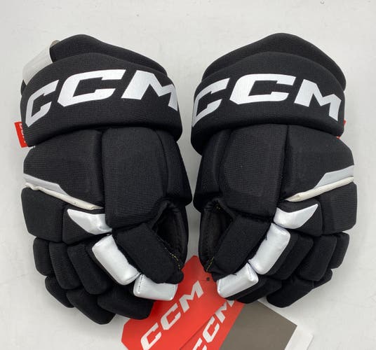 NEW CCM Tacks Vector Gloves, Black/White, 11"