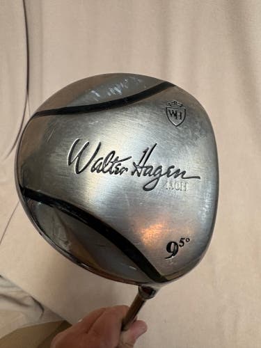 Unisex Walter Hagen 430h Right Handed Driver Stiff Flex 9.5 Loft Graphite Shaft 45" (Used)