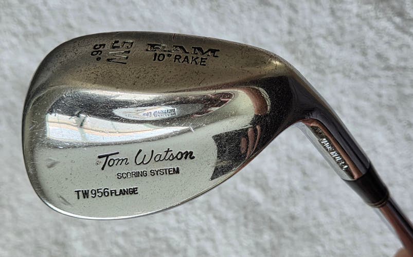 Ram Tom Watson Scoring System Sand Wedge (SW) 56° RH; Steel Shaft
