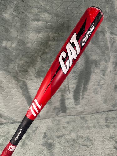 2019 Marucci CAT Composite Bat USSSA Certified (-10) Composite 19 oz 29" (Used)