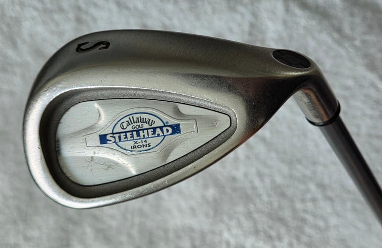 Callaway X-14 Steelhead Sand (S) Wedge RH; Graphite Shaft