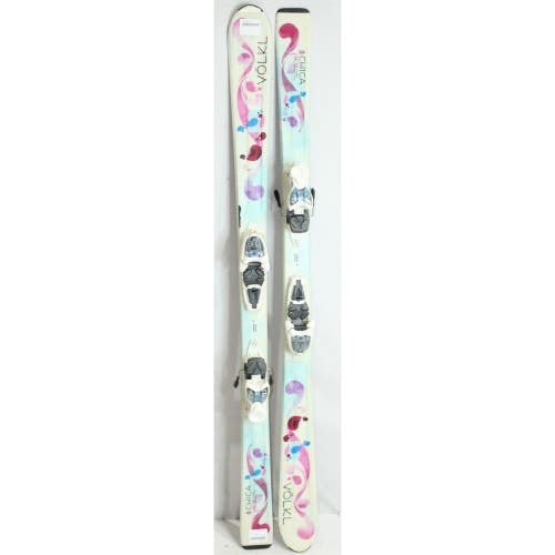 Volkl Chica Junior Skis with Bindings - 140 cm Used