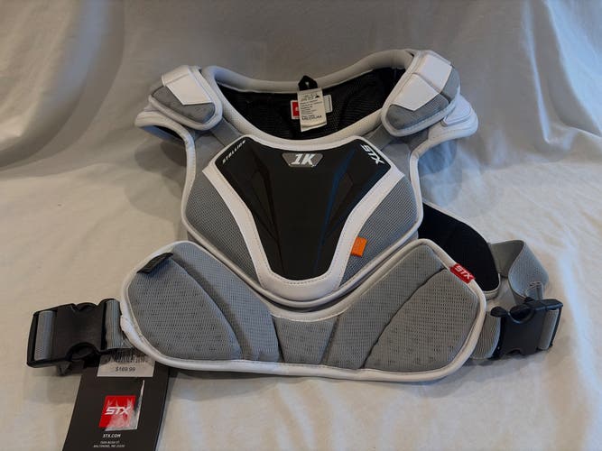 Medium Youth STX Stallion 1K Shoulder Pads (New)