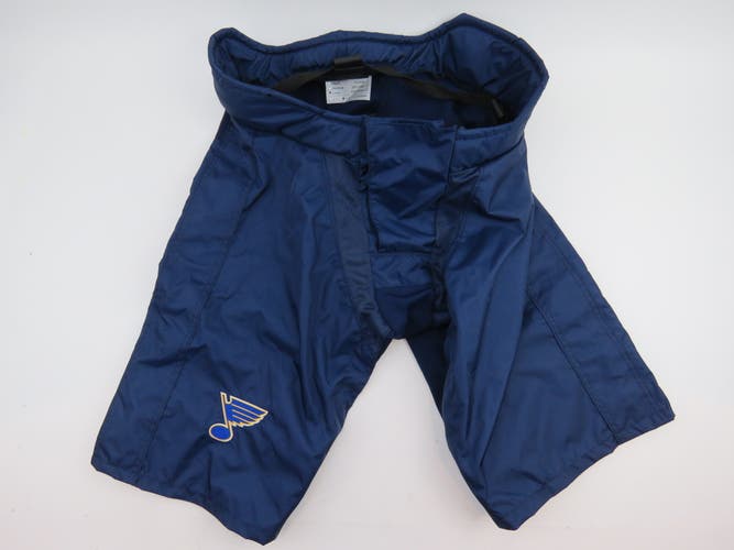 CCM St. Louis Blues NHL Pro Stock Hockey Player Girdle Pant Shell Large +2 9K