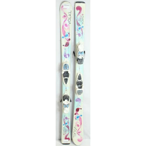Volkl Chica Junior Skis with Bindings - 130 cm Used