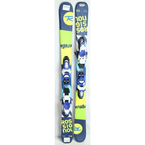 Rossignol Terrain Kids Skis with Bindings - 116 cm Used