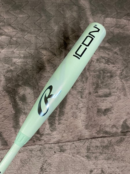 2026 Rawlings Icon Composite Bat USSSA Certified (-5) Composite 27 oz 32" (Used)