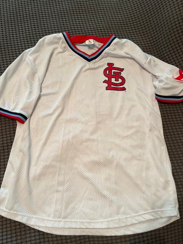 St. Louis Cardinals MLB White Large/Extra Large Jersey (New)
