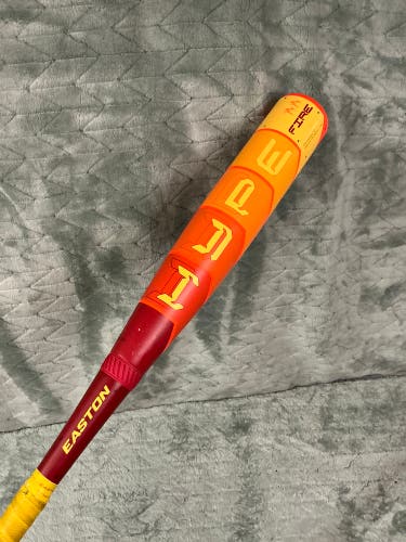 2025 Easton Hype Fire Composite Bat USSSA Certified (-8) Composite 21 oz 29" (Used)