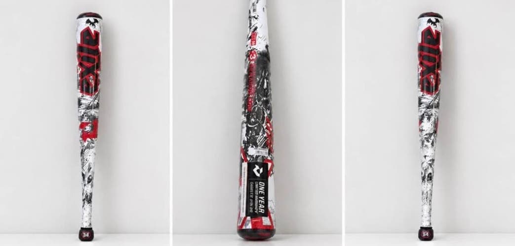 2026 DeMarini Exile BBCOR Certified Bat (-3) 31 oz 34" (New)