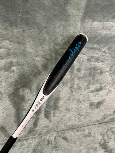 Black 2020 Rawlings Eclipse Alloy Bat (-12) Alloy 18 oz 30" (Used)