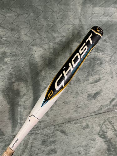 Black 2022 Easton Ghost Composite Bat (-10) Composite 23 oz 33" (Used)