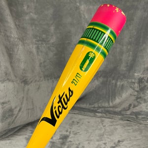 2024 Victus Vibe Alloy Bat USABat Certified (-10) Alloy 17 oz 27" (Used)