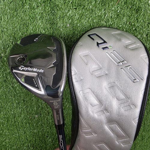 Taylormade Qi35 Max Rescue 31 6 Hybrid 6H Ventus Velocore 8s Stiff RH 39"