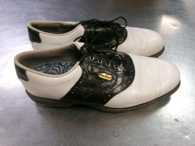 Used Foot Joy Mens Golf Shoes White Senior 13 11868-S000071860