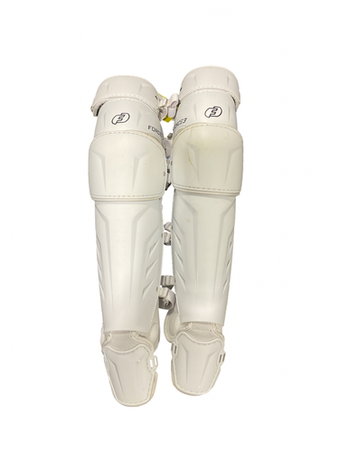 Used FORCE 3 Catchers Leg Guards White Adult 11834-S000056877