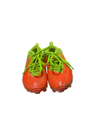 Used Nike ORANGE/GREEN CLEATS BB/SB Cleats Orange Youth 11.0 11834-S000056903