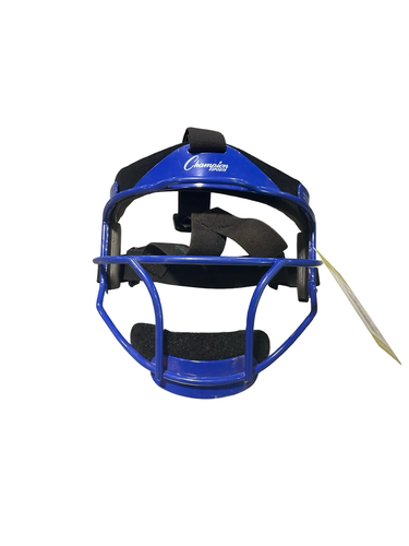 Used Champion Sports ROYAL FIELDERS MASK BB/SB Fielders Mask Royal Blue One Size 11834-S000056738