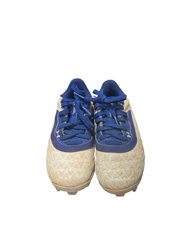 Used Under Armour BSBL CLEATS BB/SB Cleats Royal Blue Youth 13.0 11834-S000056759