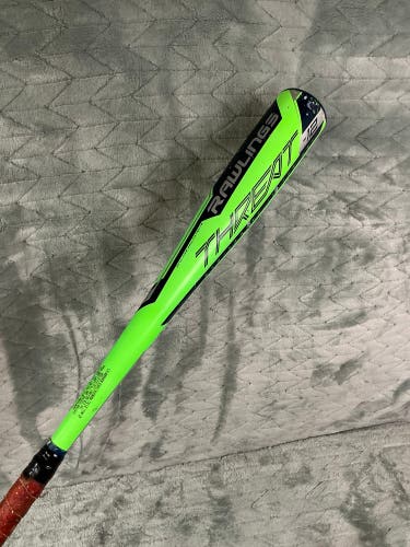 2019 Rawlings Threat Composite Bat USABat Certified (-12) Composite 15 oz 27" (Used)