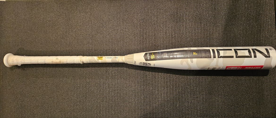 2025 Rawlings Icon Composite USSSA Certified Bat (-5) 27 oz 32" (New)