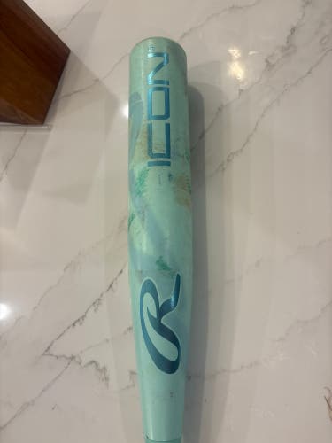 2026 Rawlings Icon Composite USSSA Certified Bat (-5) 28 oz 32" (Used)