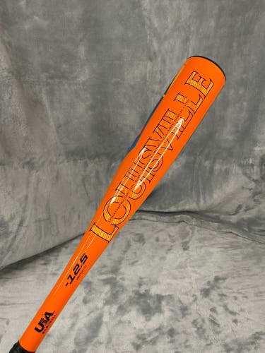 2023 Louisville Slugger Atlas Alloy Bat USABat Certified (-12.5) Alloy 11 oz 24" (Used)