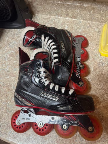 Sz 5 1/2 Bauer Vapor X2.7 Inline Skates Regular Width Size 5.5 (Used) roller blades