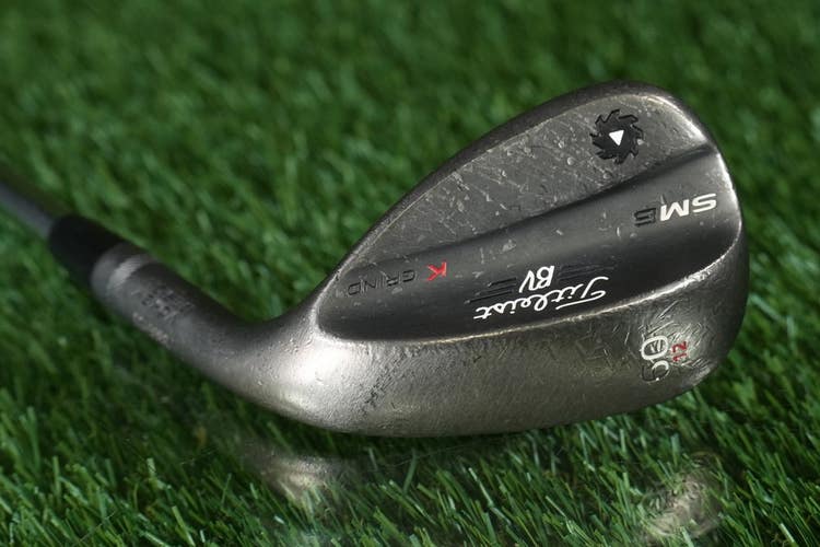 Titleist BV SM6 60 12 Lob Wedge Black Vokey Design K Grind S300 Stiff Flex RH