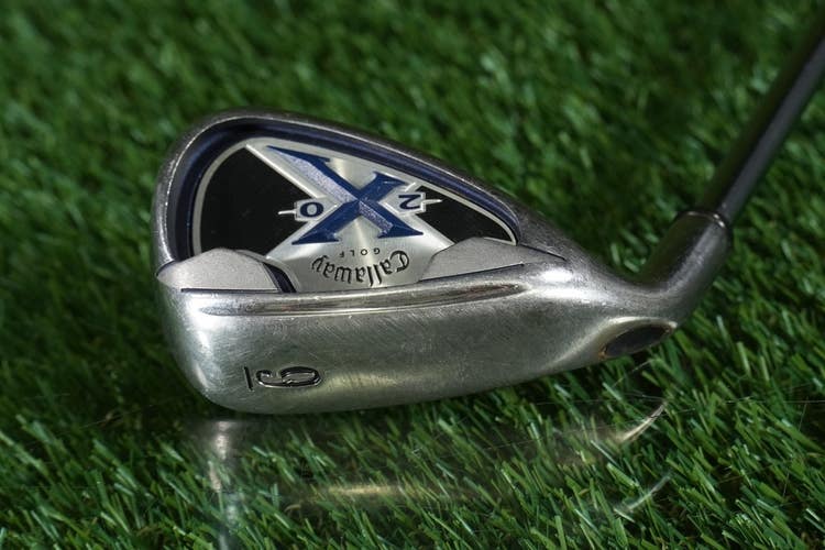 Callaway X-20 9 Iron Uniflex Flex Steel Shaft Left-Handed LH ~ LOOK!!