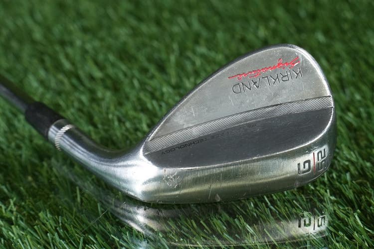 Kirkland Signature 52 Gap Wedge "G" Milled Face Wedge Flex Steel Shaft RH