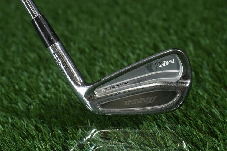 Mizuno MP-58 5 Iron Dual Muscle Ti Grain Flow Forged Regular Flex Steel Shaft RH