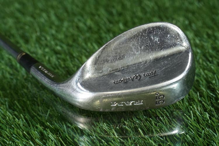 RAM Tom Watson 55 Sand Wedge Signature Series Wedge Flex Steel Shaft RH ~ LOOK!