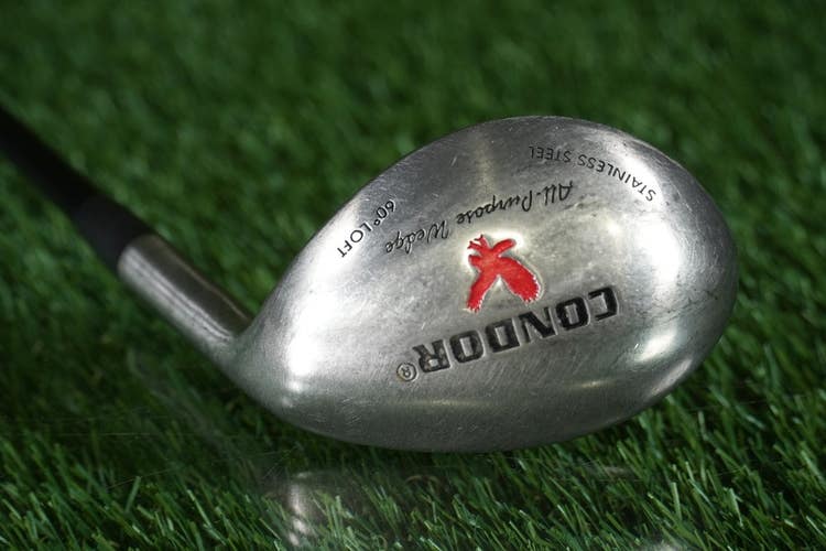 Condor All-Purpose Wedge 60 Lob Stainless Steel Paragon Regular Graphite RH