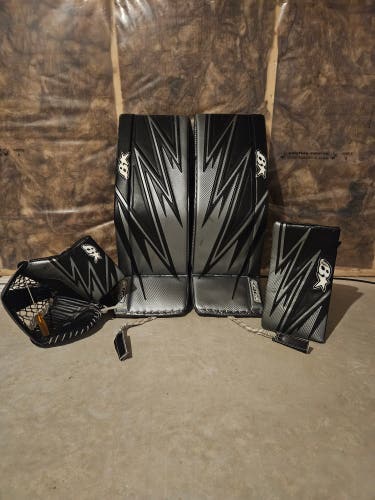 32" Brian's Optik 4 Full Right Goalie Full Set (Used)