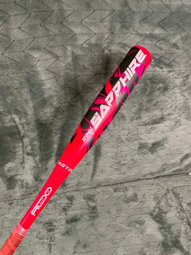 Pink 2025 Easton Pink Sapphire Alloy Bat (-10) Alloy 17 oz 27" (Used)