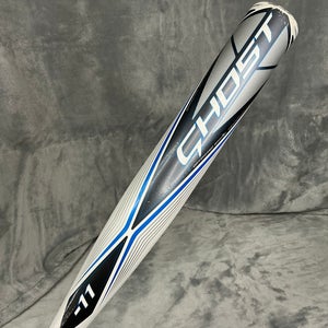 Gray Easton Ghost Alloy Bat (-11) Alloy 18 oz 29" (Used)