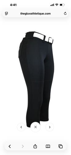 Gluv brand Black Women's Small Adult Game Pants (New)