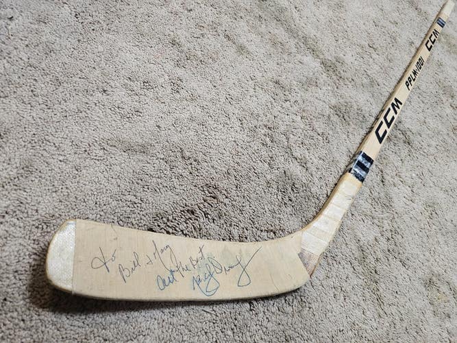 MARCEL DIONNE 82'83 Signed Los Angeles Kings NHL Game Used Hockey Stick