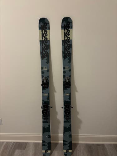 Women's 2024 K2 169 cm Reckoner 92W Skis With Bindings (Used)