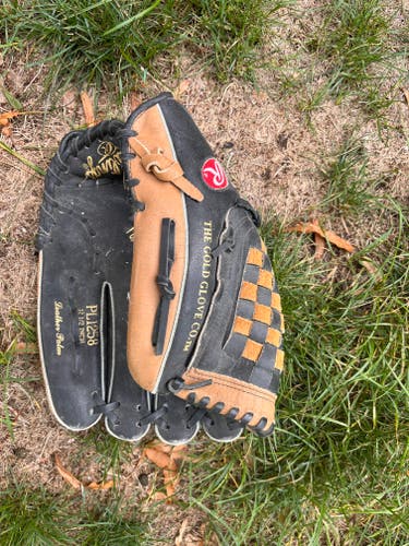 Outfield RH Rawlings Gold Glove Baseball Glove 12.5" (Used)