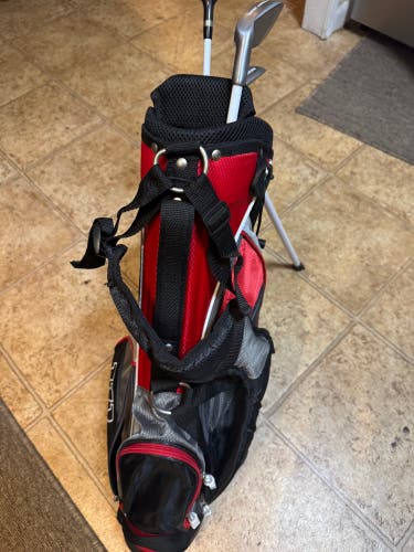 RH JR Wilson Profile JGI set Right Handed Clubs driver iron wedge bag kid