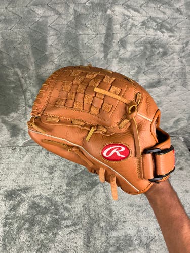 Brown Rawlings Select Series LH Pitcher's Baseball Glove 12.5" (Used)