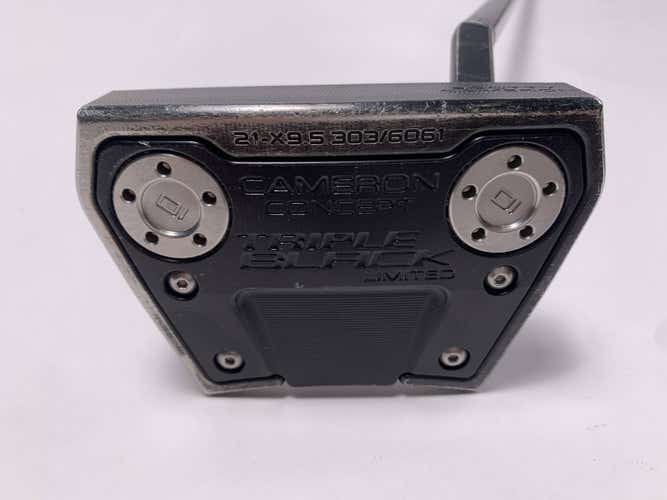 Scotty Cameron Phantom X 9.5 Triple Black 2022 Putter 35" Mens RH