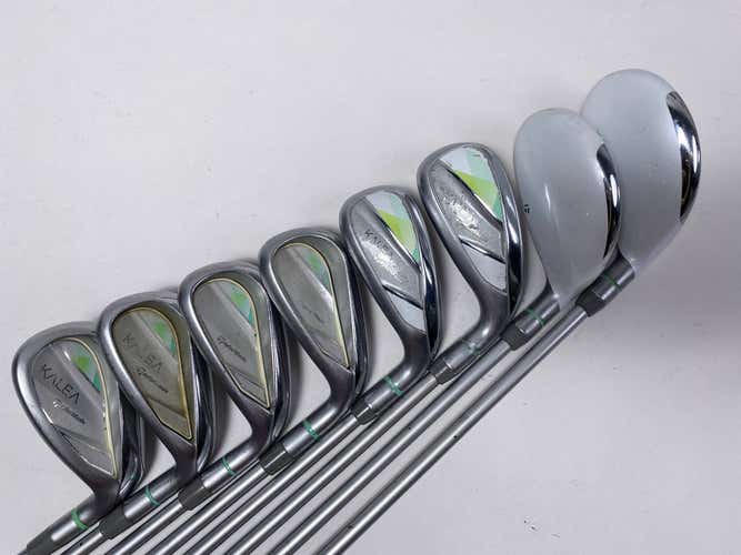 TaylorMade Kalea Ladies Hybrid Iron Set 4H-5H 6-PW+SW Kalea Slimtech Ladies RH