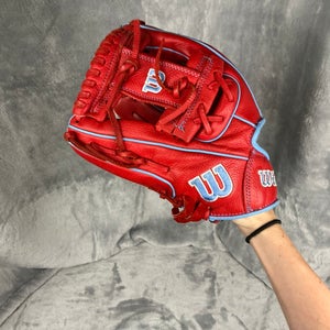 Red Wilson A500 LH Infield Baseball Glove 11.5" (Used)