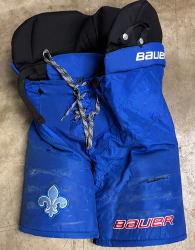 Maine Nordiques Senior Medium Bauer Custom Pro Hockey Pants (Used) NAHL