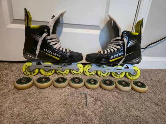 Bauer Vapor X4 Inline Skates Fit 2 Size 9.5